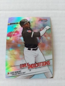 2018 Bowmans Best LUIS ROBERT Early Indications #EI-3 Refractor ROOKIE - Picture 1 of 2