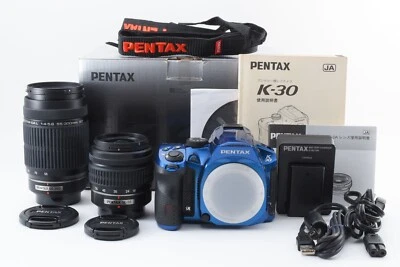 [1686 disparo] Pentax K-30 azul cristal + 55-300 mmED de Japón [Exc+++] #2111217 Foto 1 de 4