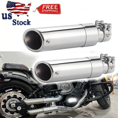 Escape cromado Shorty GP antideslizante para Indian Scout Sixty Rogue Bobber 2015-2025 Foto 1 de 4