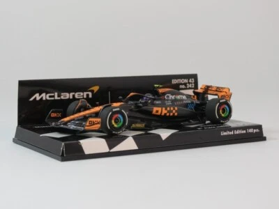 Minichamps Mclaren MCL60 #4 Lando Norris F1 2nd Singapore GP 2023 1/43 537235904 - Immagine 1 di 4