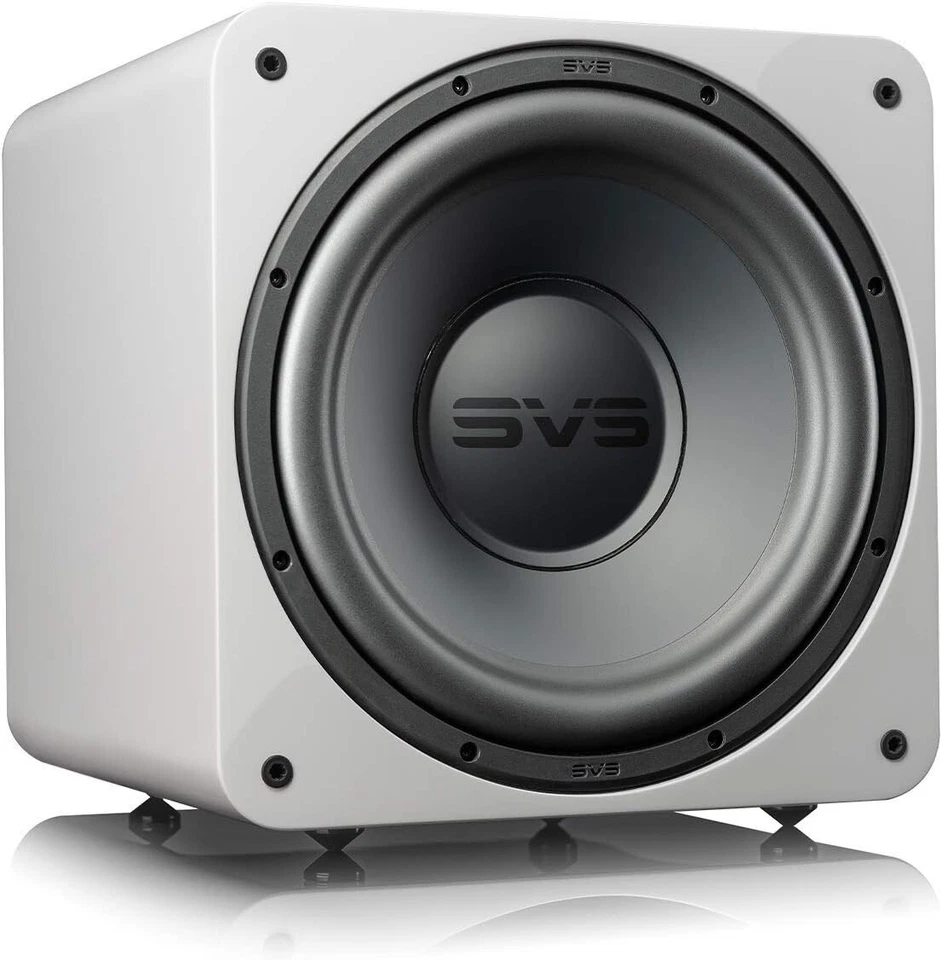 Subwoofer alimentado SVS SB-1000 Pro sellado de 12" - blanco brillante para piano **Caja abierta** Foto 1 de 1