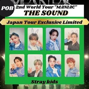 Tarjeta fotográfica Stray Kids MANIAC ENCORE JAPAN TOUR POB Straykids THE SOUND - Imagen 1 de 35