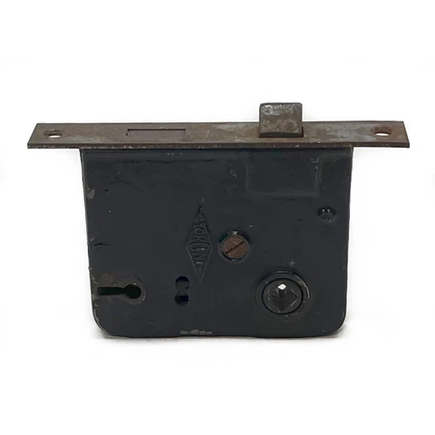Antique Mortise Door Cylinder Iron Door Lock Opener no Key Toronto Cover