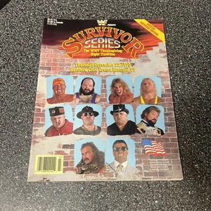 WWF Survivor Series 22 de noviembre de 1990 Programa Ultimate Warrior, Hulk Hogan - Imagen 1 de 6