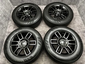 19" DEFENDER 2022-25 L663 6010 genuine black alloy wheels continental LR tyres - Picture 1 of 17