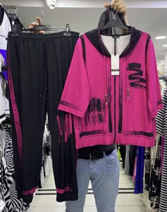 Brand New NWT Designer CN-G Pant Set Suit Plus Size L & XL. Turkey. - Picture 1 of 2