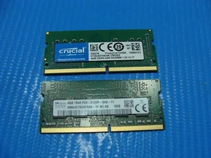 Dell 13 5368 SK Hynix + Crucial 8GB (2x4GB) Memory RAM SO-DIMM HMA451S6AFR8N-TF - Picture 1 of 2