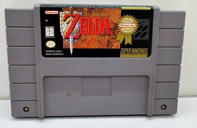 Legend of Zelda A Link To the Past - Juego SNES Super Nintendo Solo cartucho Foto 1 de 2