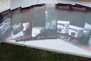 SONY EVO / EVW CAMCORDERS/ PLAYERS 8 BROCHURE PACK - SPECIFICATION SHEET 1994 - Picture 1 of 13
