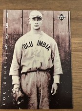 1994 Lou Gehrig Upper Deck Ken Burns The American Epic 37