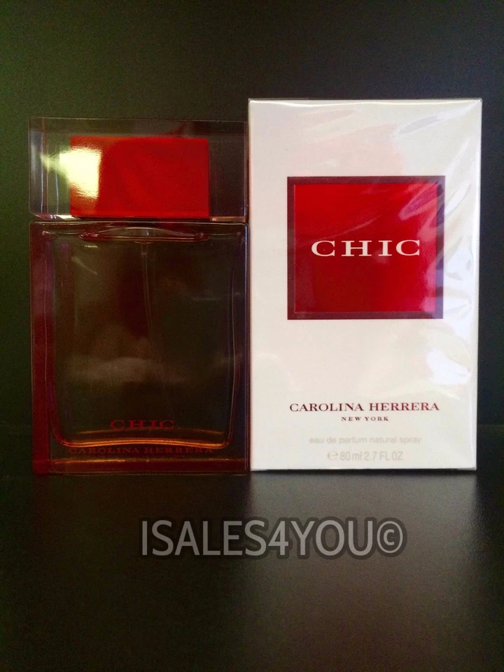 CAROLINA HERRERA CHIC EDP SPRAY 2,7 OZ / 80 ML NUEVO, EN CAJA, SELLADO. Foto 1 de 1