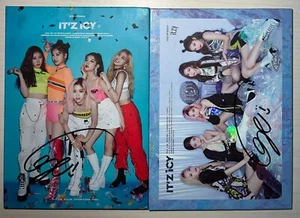 ITZY [IT'Z ICY] YEJI Autographed Signed Album MWAVE FULL SET - Picture 1 of 3