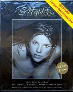 2000 Matildas Football Calender Global Edition -  Hand Signed by Cover girl - Picture 1 of 6