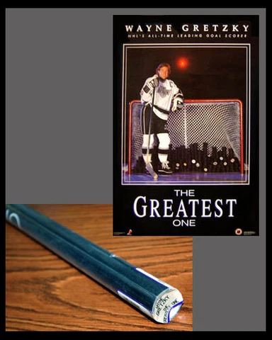 Wayne Gretzky THE GREATEST ONE Los Angeles Kings 1994 Commemorative 23x35 POSTER Cover