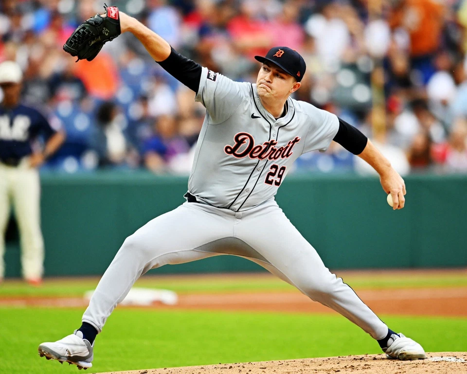 8x10 Photo TARIK SKUBAL Detroit Tigers All Star Cy Young Pitcher - Image 1 of 1
