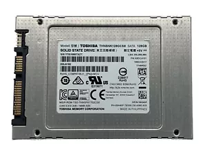 TOSHIBA 128GB 2.5" Sata III 6Gb/s Solid State Drive THNSNK128GCS8 - Picture 1 of 2
