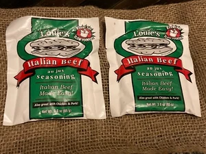 Louie's Italian Beef Au Jus Seasoning Mix (2 Pack) BB 10/26 - Picture 1 of 3
