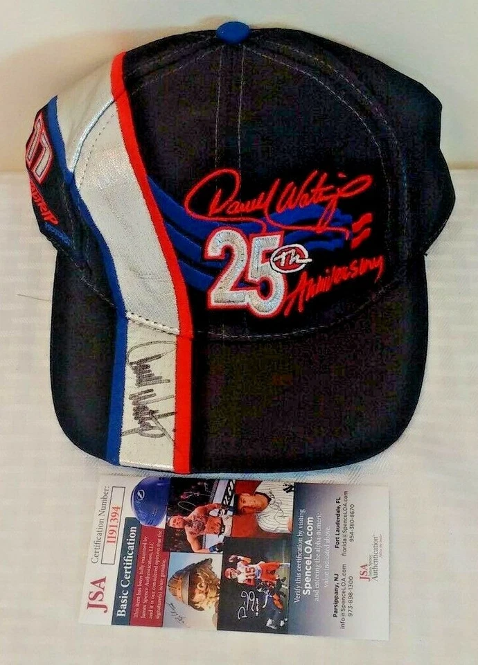 DARRELL WALTRIP Autographed Signed JSA Vintage Parts America 25th Hat Cap NASCAR - Image 1 of 1