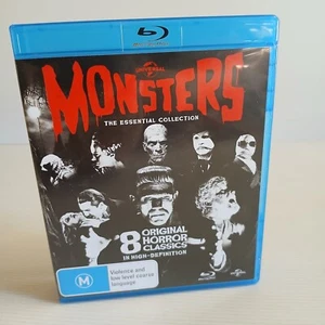 Monsters - The Essential Collection Blu-ray 8 Discs - Horror Classics High-def - Picture 1 of 4