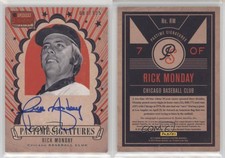 2013 Panini America's Pastime Pastime Signatures /125 Rick Monday #RM Auto