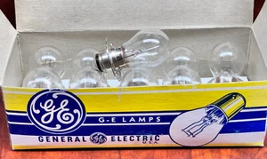 10 x GE 1634 - 20V 20W Miniature Light Bulb Lamp P30D Base 27496 20 Volt Watt - Picture 1 of 4