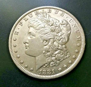 1881 O MORGAN SILVER DOLLAR - Picture 1 of 2