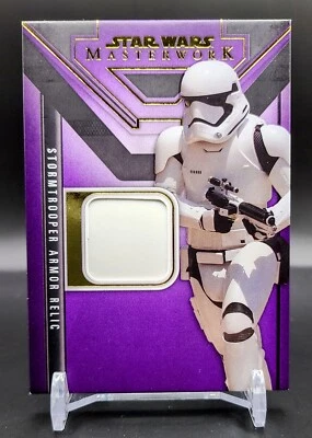 2024 Topps Star Wars Masterwork Stormtrooper Armor Relic Purple #31/50 - Image 1 of 2