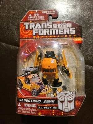 SANDSTORM AUTOBOTS   TRANSFORMERS GENERATIONS SCOUT CLASS - Image 1 of 4