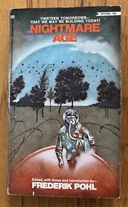 NIGHTMARE AGE edited by Frederik Pohl (1970 Ballantine) SCI-FI Paperback!!!! - Picture 1 of 11