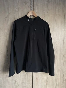 Sudadera Helly Hansen para Hombre 1/4 con Cremallera Pulóver Deportivo Mangas Largas Negra Talla M - Imagen 1 de 9