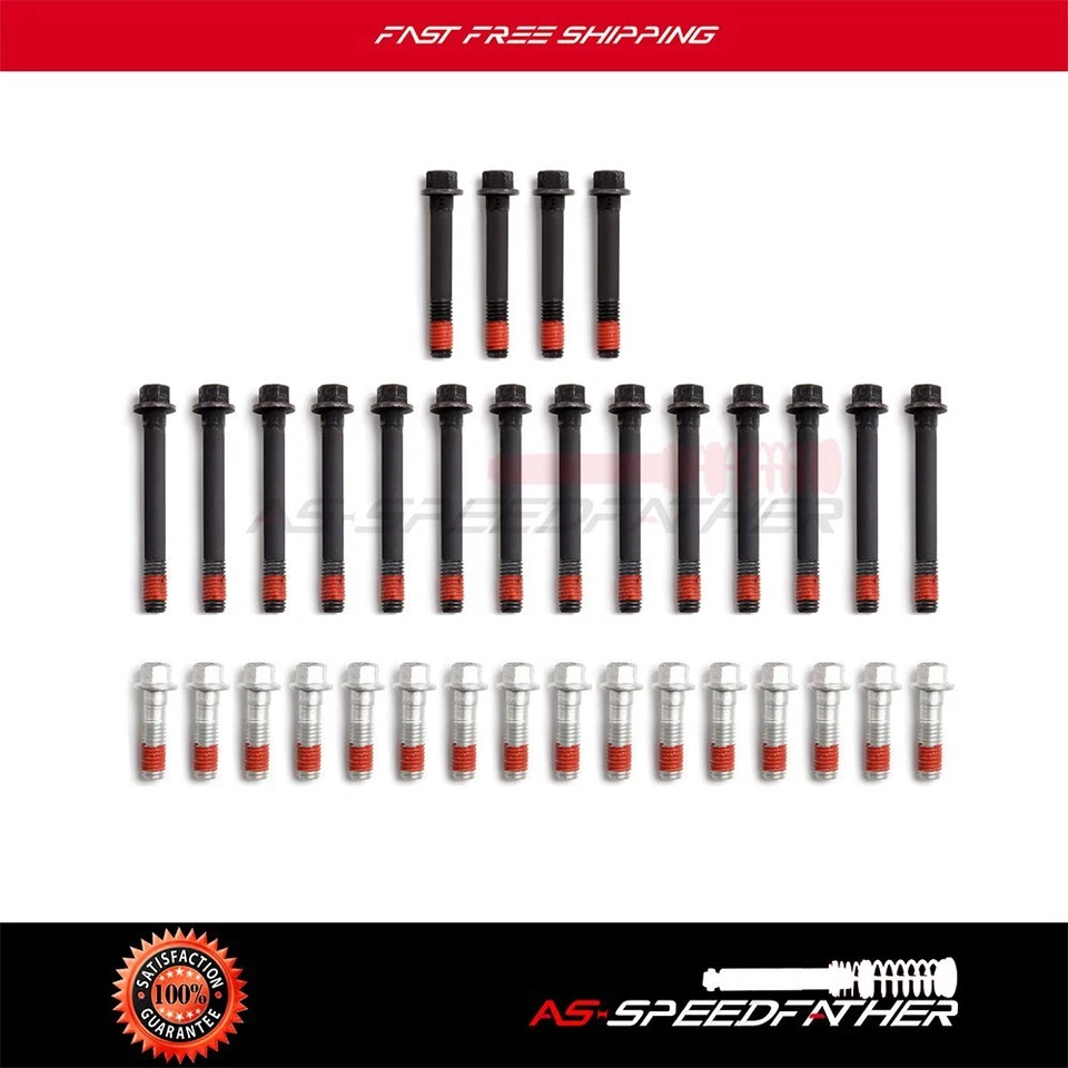 Pernos de culata OHV para Chevrolet C1500 Suburban 1996 1997 1999 5,7 L V8 Foto 1 de 3