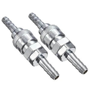 2x Schnellkupplung Benzinschlauch Schnellverschlusskupplung Trennkupplung 8-20mm - Bild 1 von 12