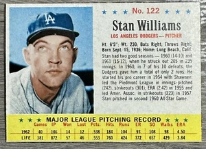 1963 Post - #122 Stan Williams - Imagen 1 de 2