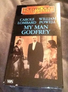 My Man Godfrey (VHS, 1985 Hollywood Movie Greats) SEALED William Powell - Picture 1 of 6