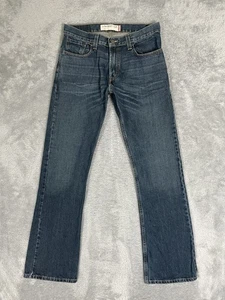 Jeans Levis 527 uomo 32x34 blu denim stivaletto basso taglio classico vestibilità 100% cotone - Foto 1 di 12