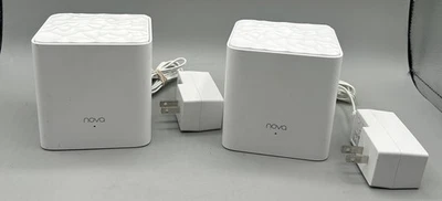 Tenda Nova Mesh3F AC1200 Router WiFi a Cubo Bianco Dual Band - CONFEZIONI DA 2 - Immagine 1 di 4