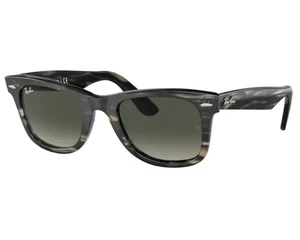 Ray Ban Classic Wayfarer RB 2140 136071 Striped Grey Gradient Grey 50MM - Bild 1 von 9