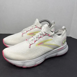 Brooks Glycerin StealthFit 20 Damengröße 8 weiß pink Laufschuhe Turnschuhe - Bild 1 von 12