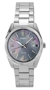 Casio Standard Analog Stainless Steel Mother Of Pearl MTP-1302DS-1AV Mens Watch - Picture 1 of 4