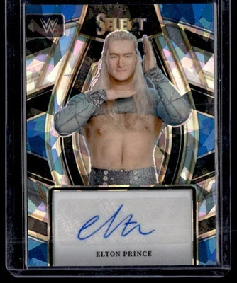 Elton Prince 2024 Panini Select WWE Signature Selections Ice Auto #SL-EPR - Image 1 of 2