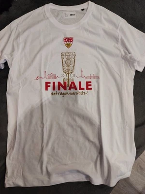Herren T-Shirt DFB Pokal Finale Sieger VFB Stuttgart Gr. L NEU - Bild 1 von 3