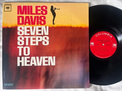 Miles Davis – Seven Steps To Heaven LP (EX) [1st US Press, Mono, 2-Eye] COLUMBIA Foto 1 de 2