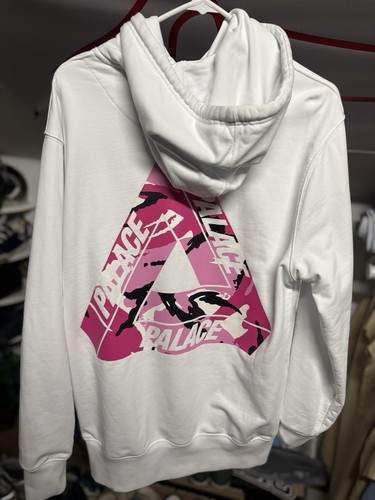 Felpa con cappuccio Palace Tri Camo bianca media uomo skateboard Hoody Supreme Koston Muska