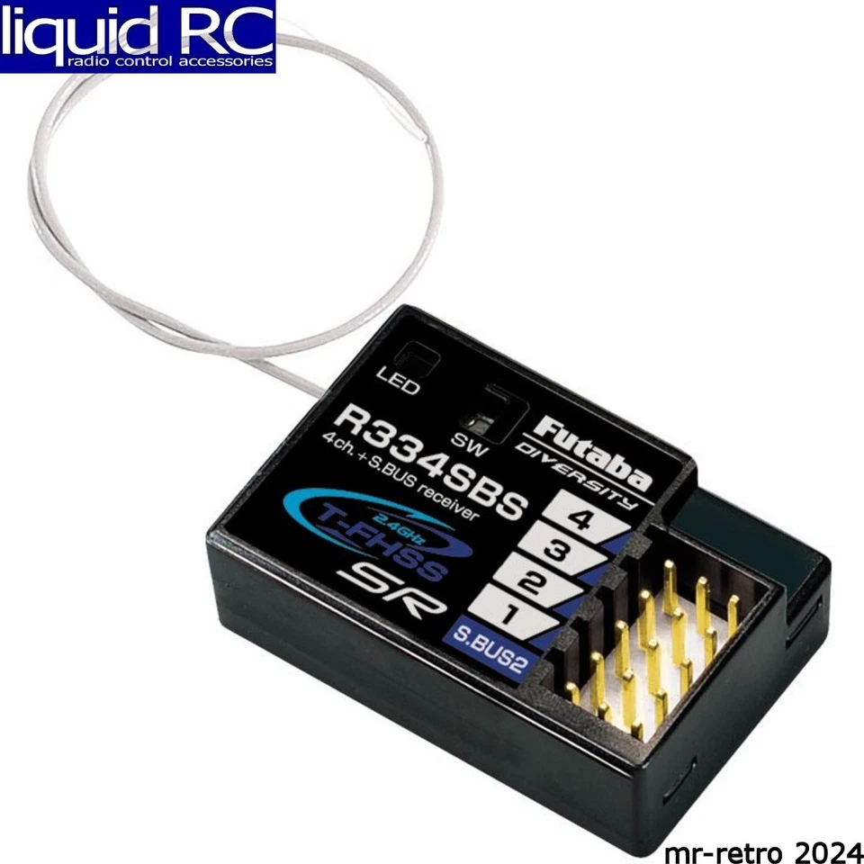 Futaba 01102246-3 R334SBS T-FHSS SR Receiver - Image 1 of 1