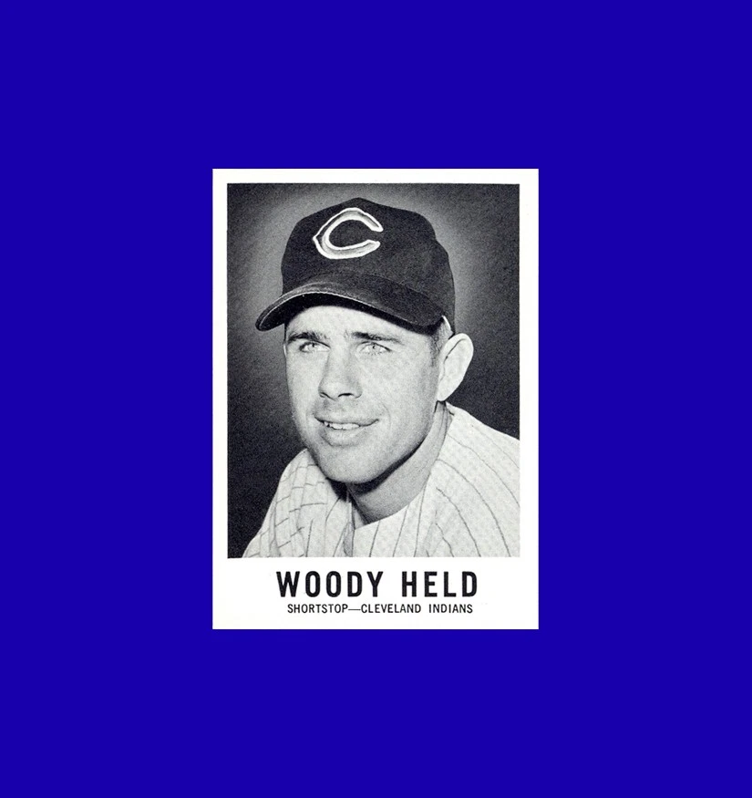 Leaf Woody Held #2 1960 - Cleveland Indians - RARO - Como nuevo Foto 1 de 1