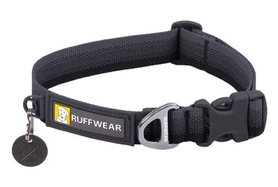 NWT Ruffwear Front Range Dog Collar Medium 14-20 Inch Basalt Gray Adjustable - Image 1 of 4