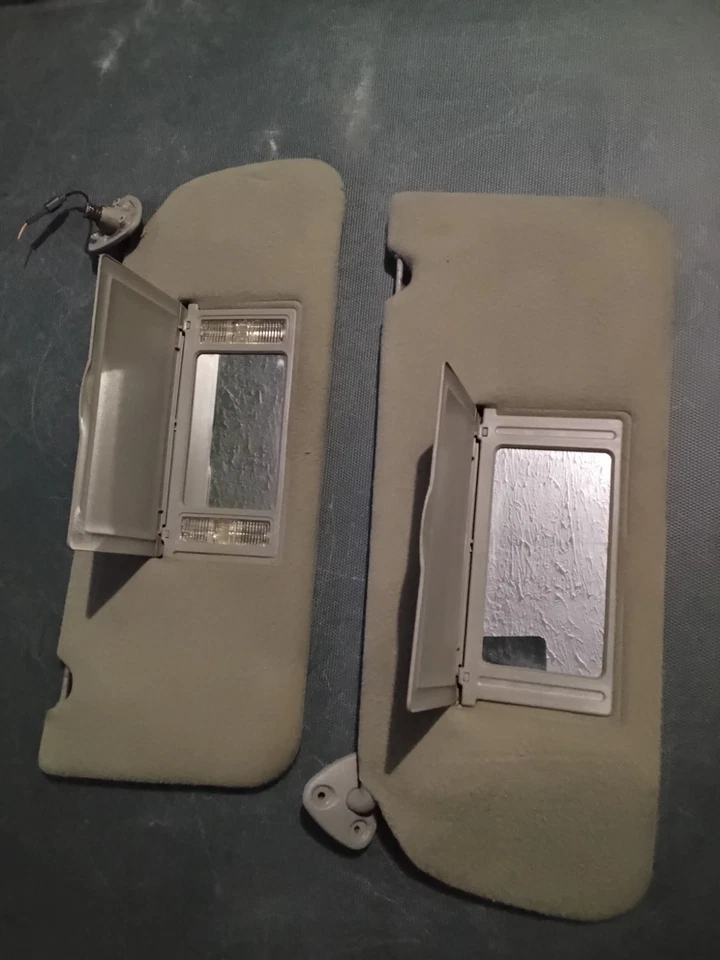 Par de parasoles de tela grises para Chevy Caprice, Roadmaster 91-96 Lh Rh  Foto 1 de 4