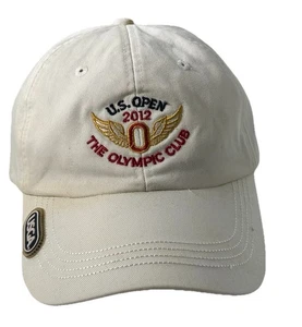 Mütze Kappe US Golf Open Olympic Schlägerriemen hinten Golf weiß verstellbar 2012 - Bild 1 von 9