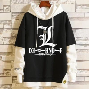 Death Note Cosplay Anime Manga Kapuzen Kapuzenpulli Pulli Hoodie pullover Cotton - Picture 1 of 4