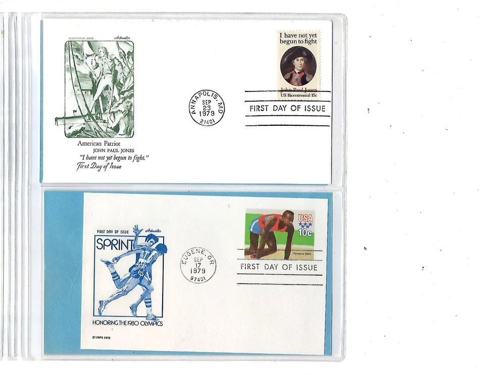 US: 2 FDCs XF 52514 - Image 1 of 1